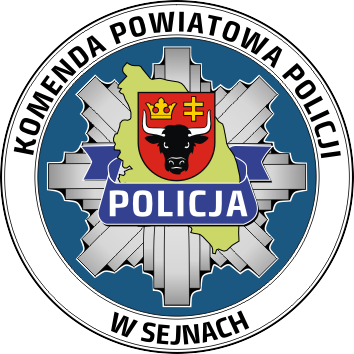 logo policji sejny