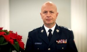 Zdjęcie na którym jest gen. insp. Jarosław Szymczyk