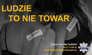 plakat Ludzie to nie towar