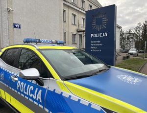 policja Sejny, zatrzymany kierujący, cofnięte uprawnienia