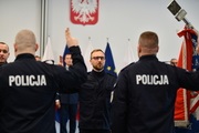 ślubowanie policjantów
