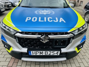 nowy radiowóz Policja Sejny