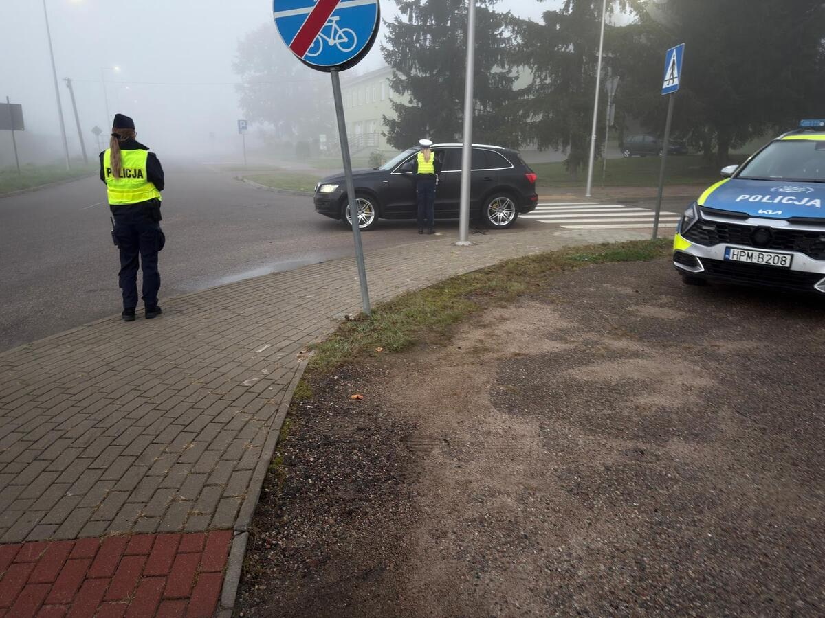 Jedna osoba z pół promilem alkoholu w powiecie Sejny